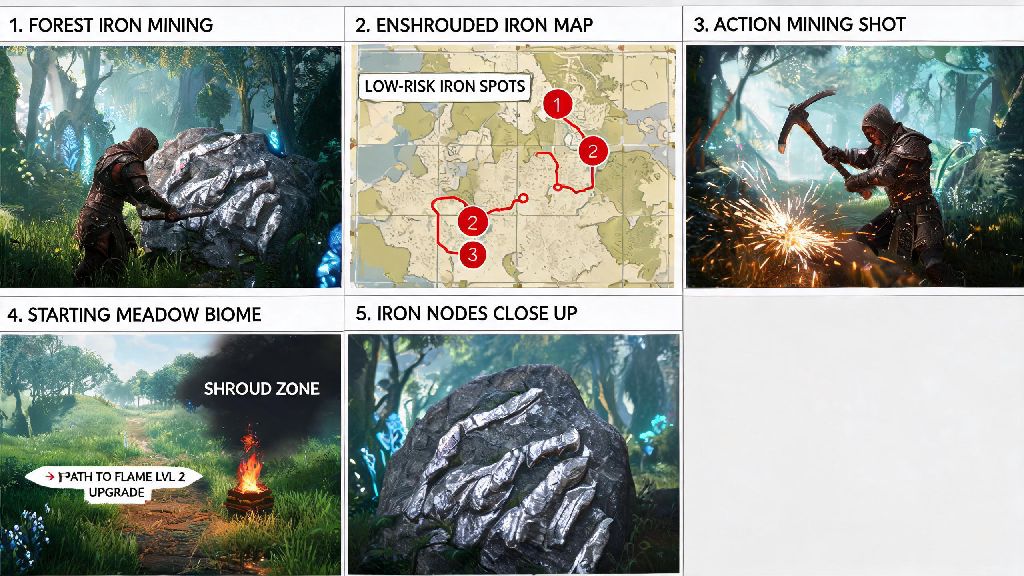 Where to Find Iron in Enshrouded: Easy Beginner Farming Guide